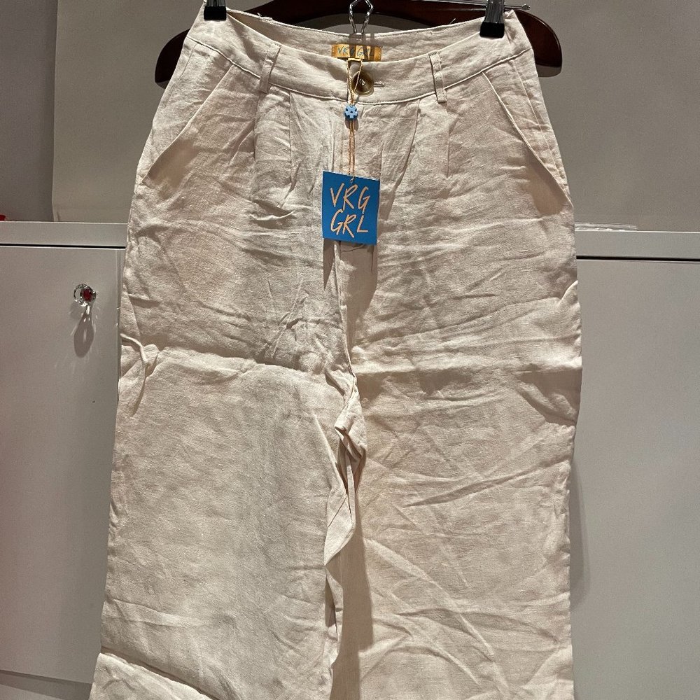 VRG GRL Linen Pants (AUS 6)